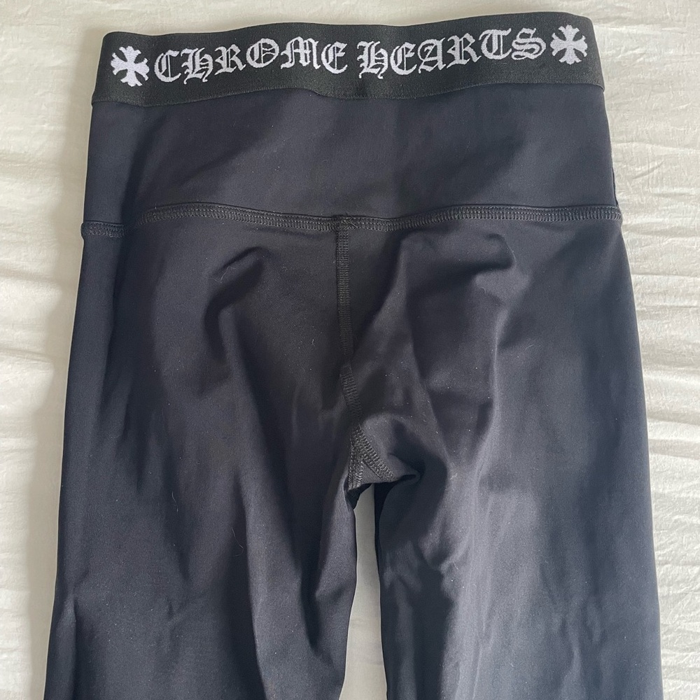 Chrome Hearts Woman’s Black Leggings